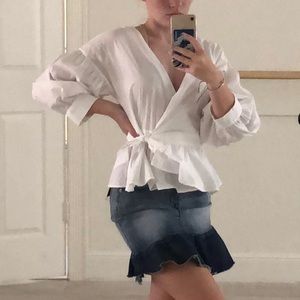 H&M fancy business blouse